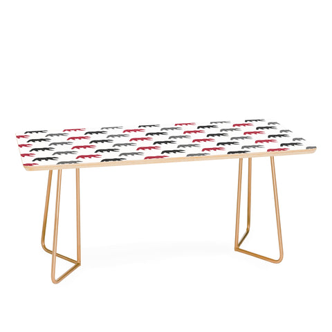 Little Arrow Design Co happy camper bears Coffee Table