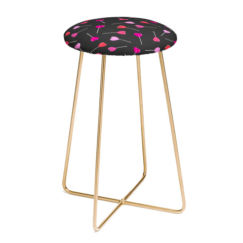 Little Arrow Design Co heart lollies Counter Stool