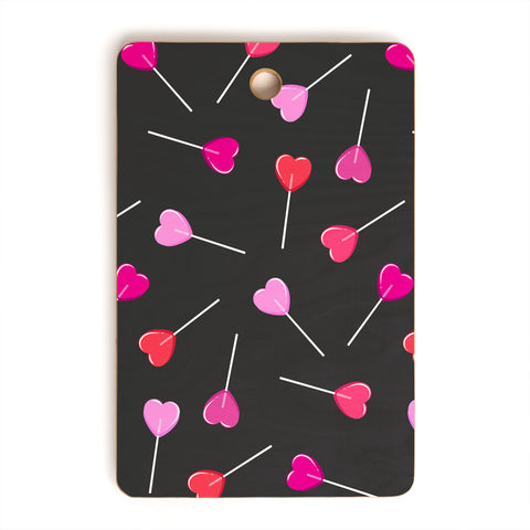 Little Arrow Design Co heart lollies Cutting Board Rectangle