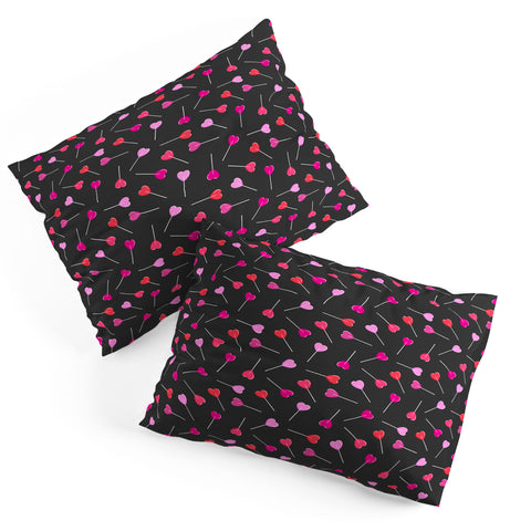 Little Arrow Design Co heart lollies Pillow Shams