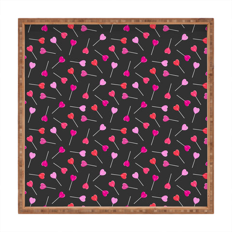 Little Arrow Design Co heart lollies Square Tray