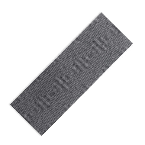 Little Arrow Design Co hexagon stripes gray Yoga Mat