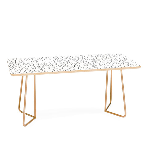 Little Arrow Design Co hugs and kisses XO monochrome Coffee Table