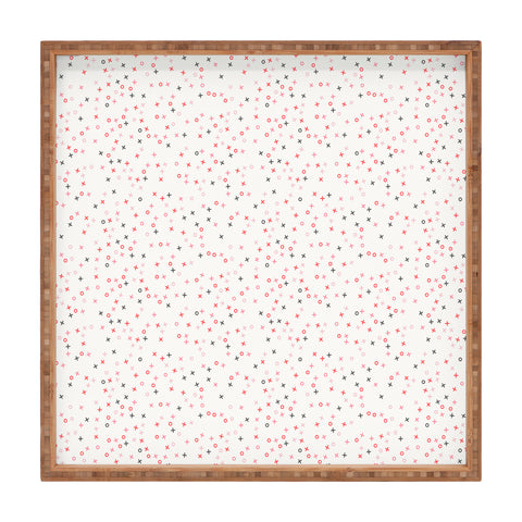 Little Arrow Design Co hugs and kisses XO Square Tray
