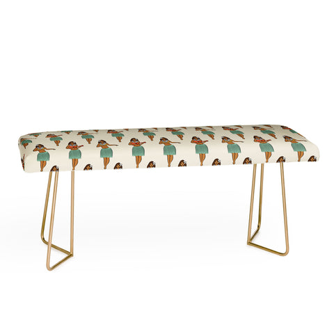 Little Arrow Design Co hula girl Bench