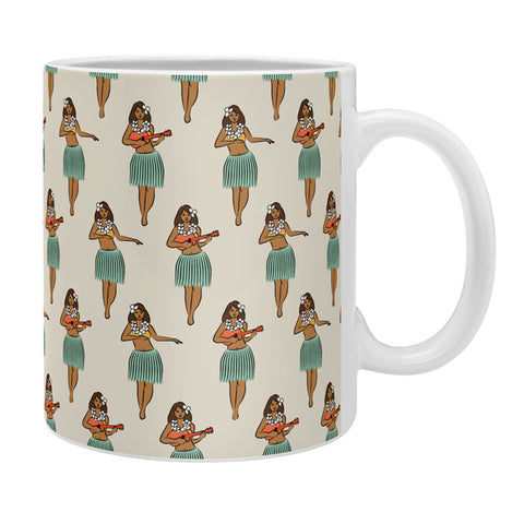 Little Arrow Design Co hula girl Coffee Mug