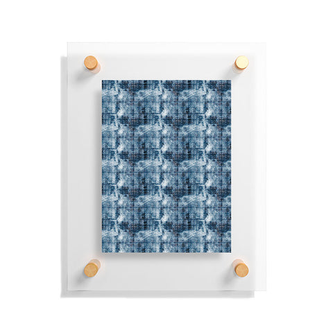 Little Arrow Design Co indigo grunge Floating Acrylic Print