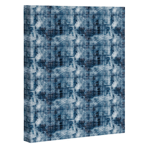 Little Arrow Design Co indigo grunge Art Canvas