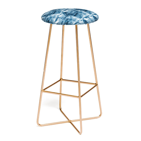 Little Arrow Design Co indigo grunge Bar Stool