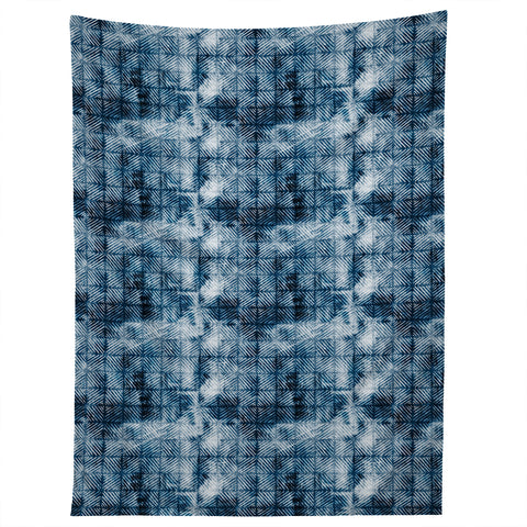 Little Arrow Design Co indigo grunge Tapestry