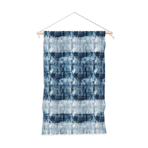 Little Arrow Design Co indigo grunge Wall Hanging Portrait