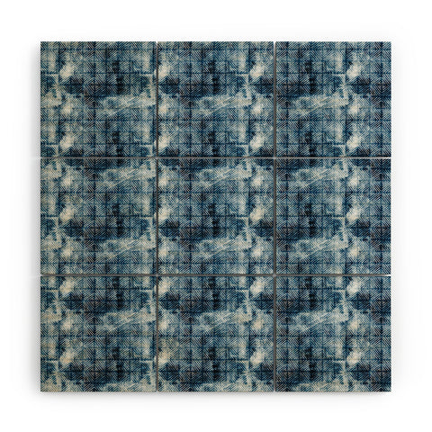 Little Arrow Design Co indigo grunge Wood Wall Mural