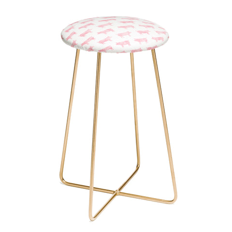 Little Arrow Design Co Just Pigs Counter Stool