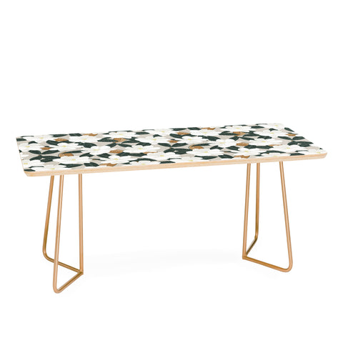 Little Arrow Design Co magnolia flower greige Coffee Table
