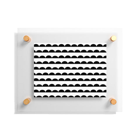 Little Arrow Design Co mod scallops Floating Acrylic Print