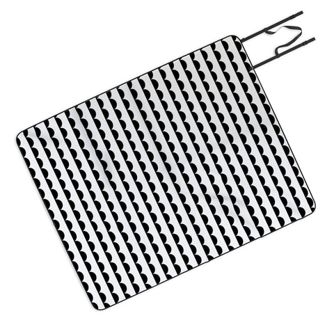 Little Arrow Design Co mod scallops Picnic Blanket