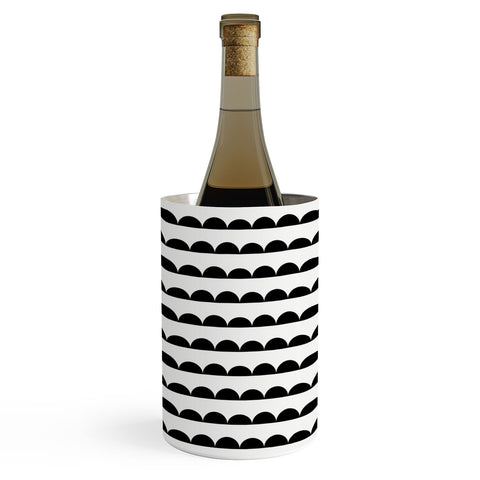 Little Arrow Design Co mod scallops Wine Chiller