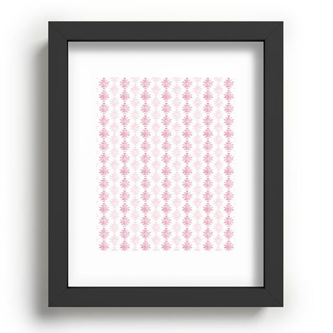Little Arrow Design Co modern aztec in blush Recessed Framing Rectangle
