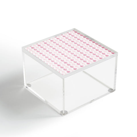 Little Arrow Design Co modern aztec in blush Acrylic Box