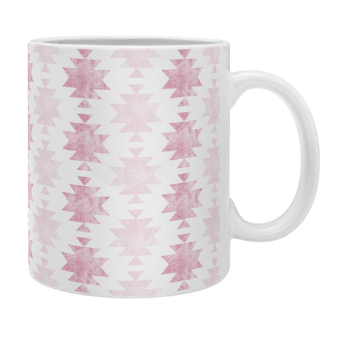 Little Arrow Design Co modern aztec in blush Coffee Mug