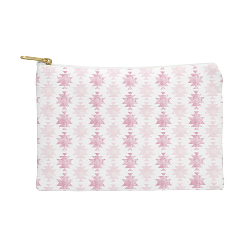Little Arrow Design Co modern aztec in blush Pouch