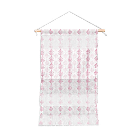 Little Arrow Design Co modern aztec in blush Wall Hanging Portrait