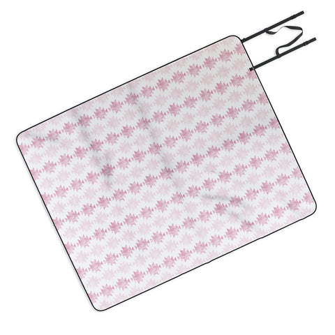 Little Arrow Design Co modern aztec in blush Picnic Blanket