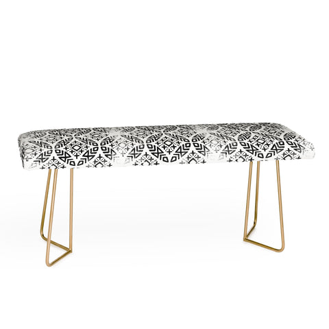 Little Arrow Design Co modern moroccan distressed Bench