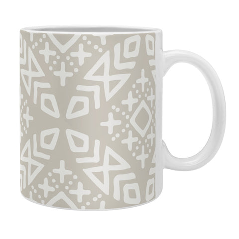 Little Arrow Design Co modern moroccan in beige Coffee Mug