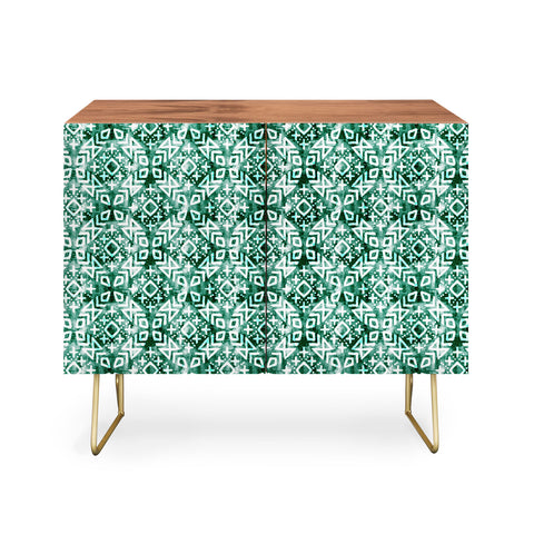 Little Arrow Design Co modern moroccan in emerald Credenza