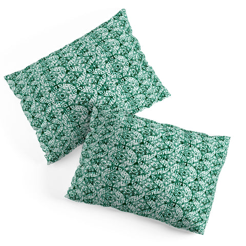 Little Arrow Design Co modern moroccan in emerald Pillow Shams