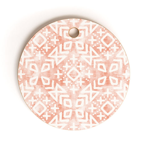 Little Arrow Design Co modern moroccan in odessa Cutting Board Round