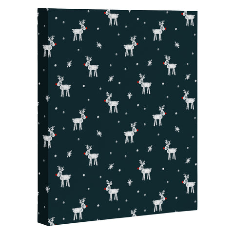 Little Arrow Design Co modern rudolph Art Canvas