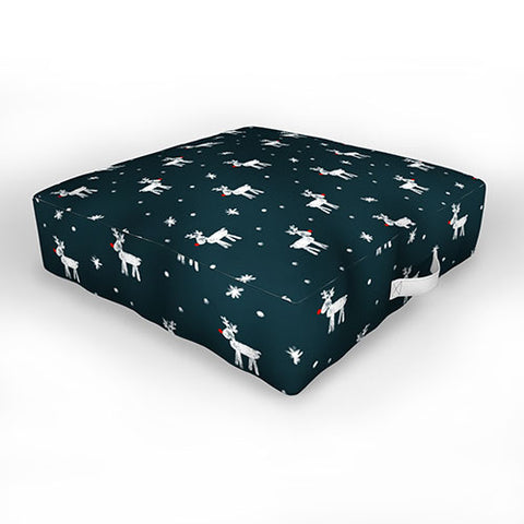 Little Arrow Design Co modern rudolph Outdoor Floor Cushion