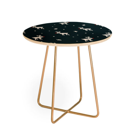 Little Arrow Design Co modern rudolph Round Side Table