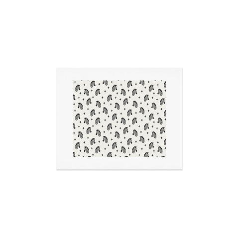 Little Arrow Design Co modern zebras Art Print