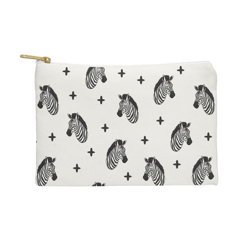 Little Arrow Design Co modern zebras Pouch