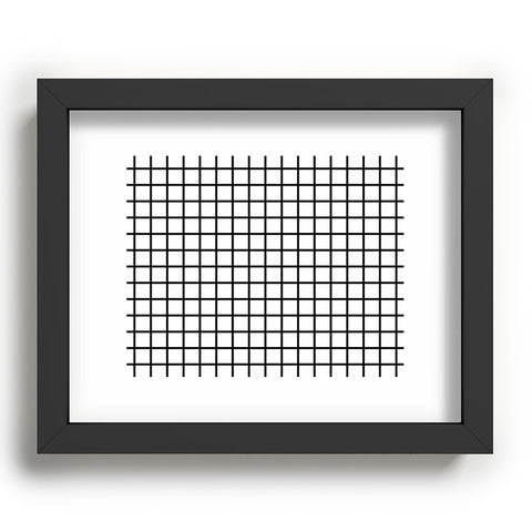 Little Arrow Design Co monochrome grid Recessed Framing Rectangle