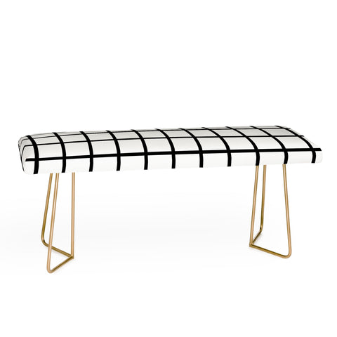 Little Arrow Design Co monochrome grid Bench