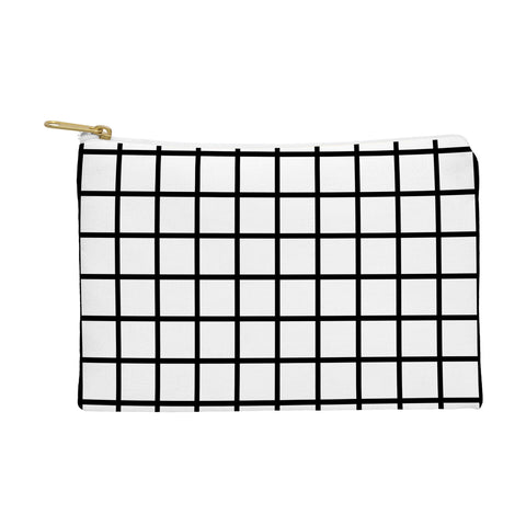 Little Arrow Design Co monochrome grid Pouch