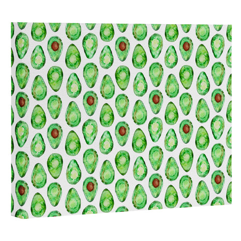 Little Arrow Design Co more avocados please Art Canvas