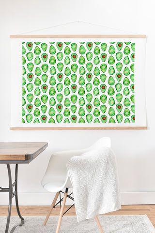 Little Arrow Design Co more avocados please Art Print And Hanger