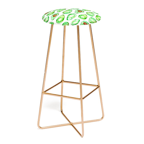 Little Arrow Design Co more avocados please Bar Stool