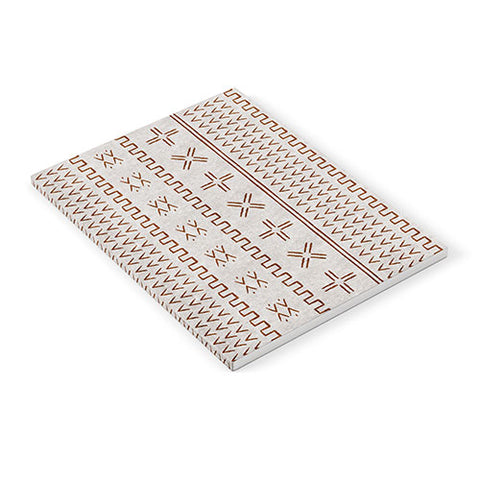 Little Arrow Design Co mud cloth arrow cross rust Notebook