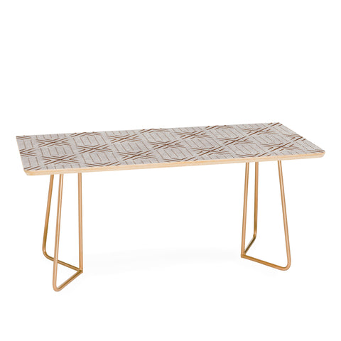 Little Arrow Design Co mud cloth tile stone rust Coffee Table