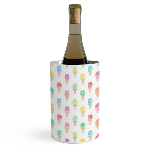 Little Arrow Design Co multi colored single scoop ice cream Wine Chiller