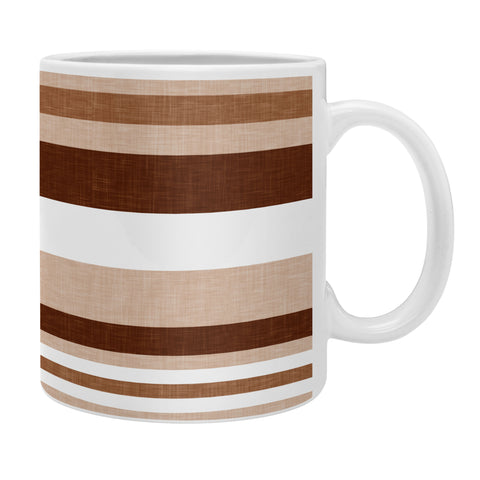 Little Arrow Design Co multi stripe espresso Coffee Mug