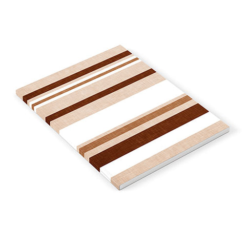Little Arrow Design Co multi stripe espresso Notebook