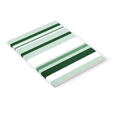 Little Arrow Design Co multi stripe seafoam green Notebook