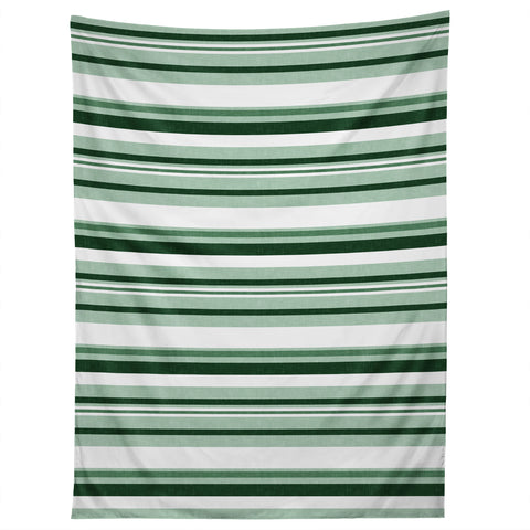 Little Arrow Design Co multi stripe seafoam green Tapestry
